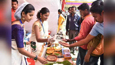 Food Camp In Youth Festival-ಆಹಾ.... ಆಹಾರ ಸಂತೆ! ಧಾರವಾಡದಲ್ಲಿ ಒಂದೇ ಸೂರಿನಡಿ ಲಭ್ಯ ಎಲ್ಲ ರಾಜ್ಯಗಳ ತಿಂಡಿ ತಿನಿಸು