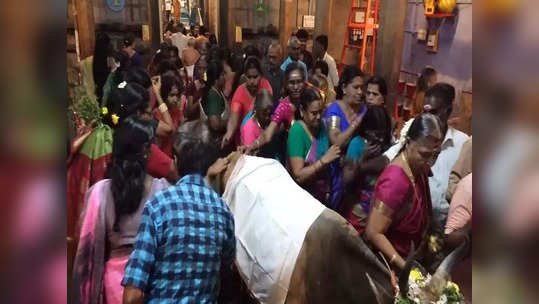 உத்திராயண புண்யகால தை மாதப் பிறப்பு: ராஜகோபால சுவாமி கோவிலில் கோ பூஜை.. பக்தர்கள் மனமுருகி வழிபாடு!