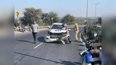 Gurugram News: रॉन्ग साइड से आ रही पुलिस की ERV ने कार को मारी टक्कर, 6 महीने की बच्ची की मौत