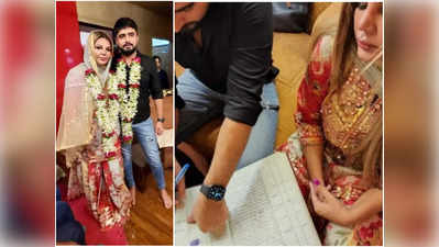 Rakhi Sawant wedding: బాలీవుడ్ నటి రాఖీ సావంత్‌ పెళ్లిపై వీడిన మిస్టరీ.. ఎట్టకేలకి ఒప్పుకున్న ఆదిల్