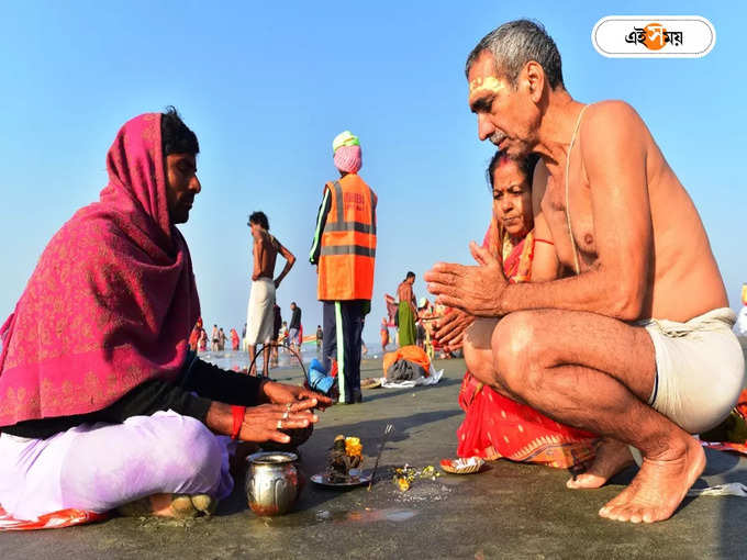 ​কপিল মুনির মন্দিরে পুজো