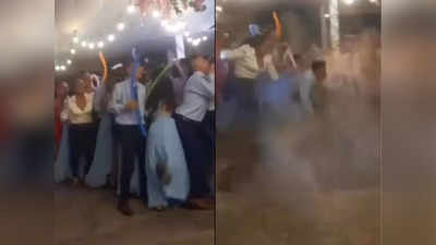 ग्रॅज्युएशन पार्टीत नाचताना अचानक जमीन खचली, २५ विद्यार्थी कोसळले; हृदय पिळवटून टाकणारा थरारक VIDEO