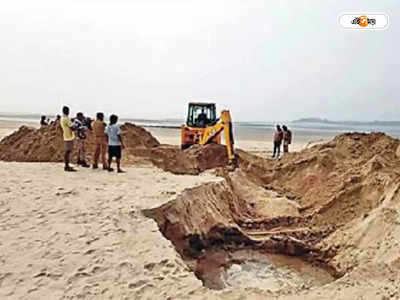 Mandarmani Beach : কবর থেকে নিখোঁজ তিমির কঙ্কাল