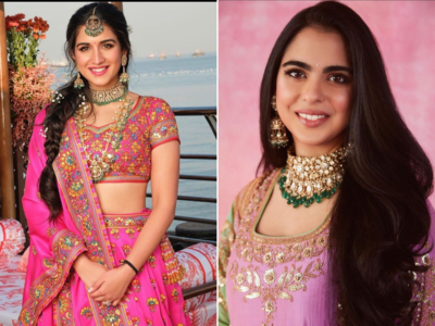 Isha Ambani Fashion: ભાઇની એન્ગેજમેન્ટ પાર્ટીમાં ઇશા અંબાણીનો લૂક છવાયો; રાધિકાને પણ સુંદરતામાં છોડી પાછળ 