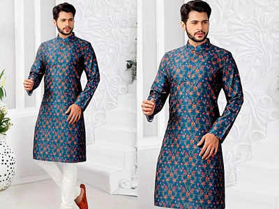 Kurta With Pajama For Men: भारी डिस्काउंट पर ऑर्डर करें ये कुर्ता पायजामा सेट