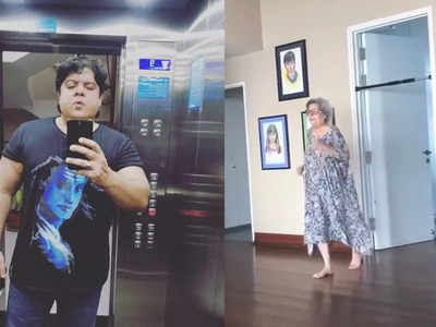 Sajid Khan Mother: साजिद खान की मां का वीडियो क्लिप कर देगा हैरान, कमरे के अंदर दौड़ लगाती आ रहीं नजर