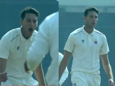 Ranji Trophy: दिविज मेहरा ने अपनी गेंदबाजी से बरपाया मुंबई पर कहर, दिल्ली ने कसा मैच पर शिकंजा