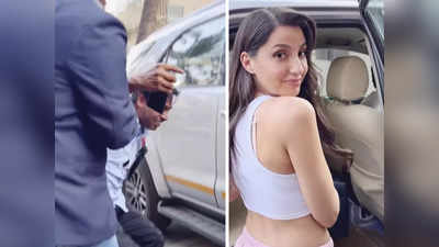 Nora Fatehi Video: गलती से नोरा फतेही कह बैठीं- संभल कर गिरो, अब यूजर कह रहे- भाई संभल के गिर लेकिन गिर जरूर