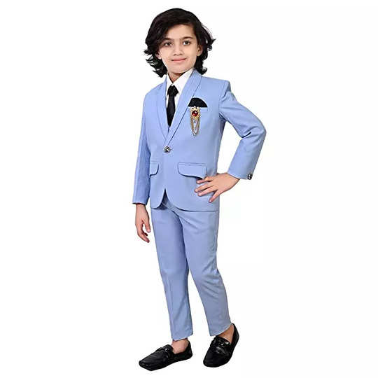 Coat Pant,तुमच्या मुलाला एक स्मार्ट पार्टी लुक देण्यासाठी ग्रेट इंडियन  रिपब्लिक डे सेलमधून आजच ऑर्डर करा हे coat pant suit set - pant suit set for  boys in great indian