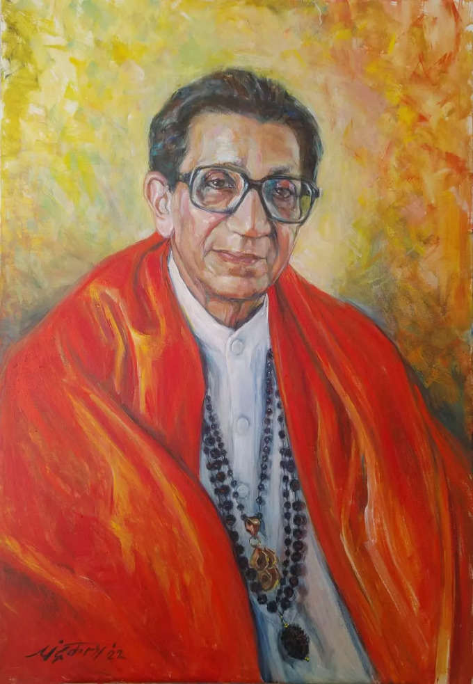 balasaheb thackeray portrait to be unveiled at Vidhan Bhavan