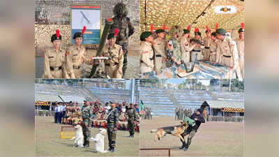 Kanchenjunga Stadium : Insas Rifle, AK-47 থেকে Grenade Launcher, শিলিগুড়িতে সেনাবাহিনীর অস্ত্র প্রদর্শনী