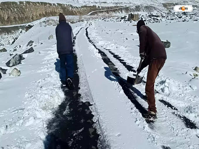 Snowfall in Spiti : অবরুদ্ধ স্পিতি 