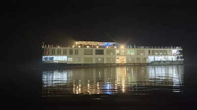 Ganga Vilas Cruise साहेबगंज पहुंचा, विदेशी सैलानी झारखंड की प्राकृतिक सुंदरता देखकर रह गए दंग