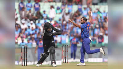 Ind vs Nz 2nd ODI: मोहम्मद शमी की बलखाती गेंद को नहीं झेल पाया न्यूजीलैंड का ओपनर, चारों खाने हुआ चित