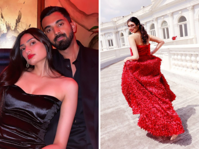 KL Rahul Athiya Shetty: अखेर सुनिल शेट्टीची लेक बनली नवरीबाई, लग्नाआधीच लाल भरजरी लेहंगा घालून केलं मंत्रमुग्ध