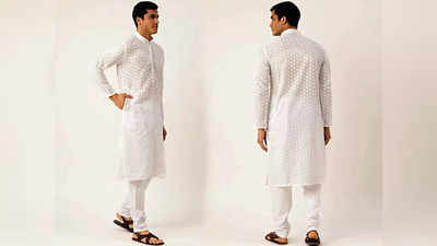 White Kurta For Men: ये चिकनकारी 5 कुर्ते देंगे आपको नवाबों वाला लुक, स्टाइल और लुक में है सबसे अलग