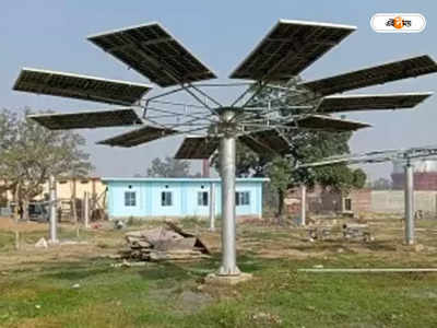 Solar Tree In Kolkata : এবার পরিবেশবান্ধব সোলার ট্রি মহানগরে