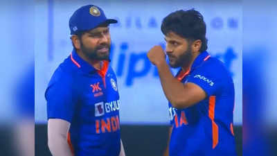 Rohit Sharma Angry: दो गेंदों पर दो विकेट... फिर भी शार्दुल पर फूटा रोहित शर्मा का गुस्सा, इस वजह से जमकर लगाई फटकार