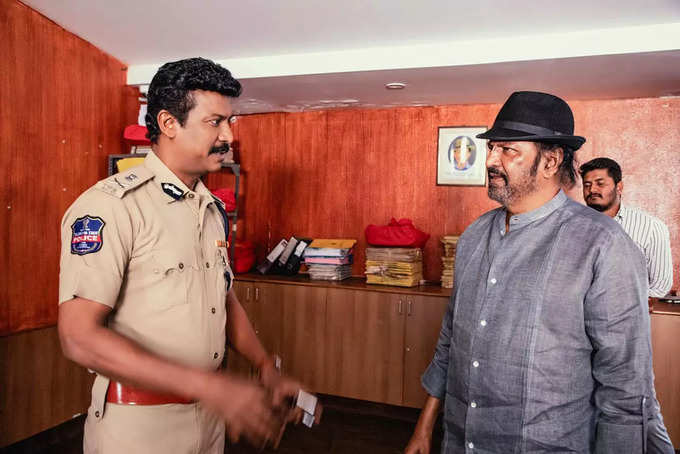 Samuthirakhani and Mohan Babu