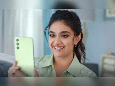 Galaxy A14 5G-യുടെ വേഗതയിൽ അത്ഭുതപ്പെട്ട് Keerthy Suresh