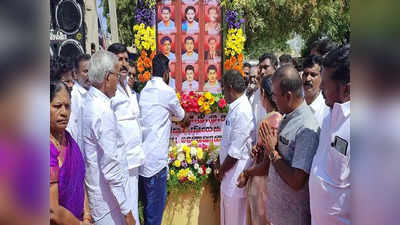 மொழிப்போர் தியாகிகள் வீரவணக்க நாள்; சிவகங்கை ஓபிஎஸ் மாணவர் அணி மலர் தூவி மரியாதை!