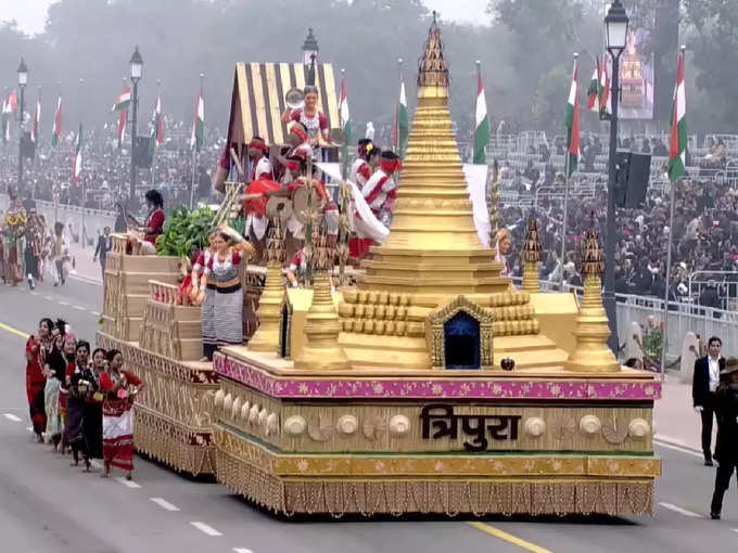 ತ್ರಿಪುರಾದ ಅದ್ಭುತ ಟ್ಯಾಬ್ಲೋ!