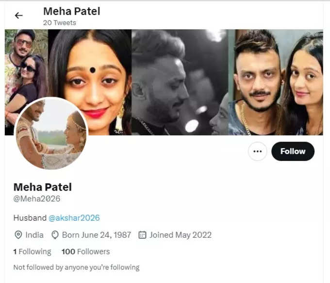 Meha Patel Bio