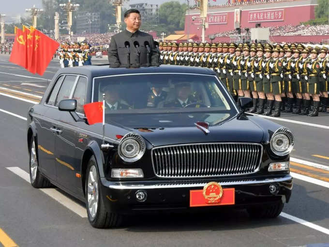 चीनचे राष्ट्रपती यांची कार
