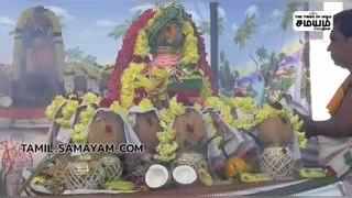 சத்துவாச்சாரி-  சிவன் கோவிலில் கும்பாபிஷேகம் விமர்சியாக நடைபெற்றது