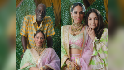 बेटी की दूसरी शादी में नीना गुप्ता ने नई समधन को दी कांटे की टक्कर, हल्के रंग की साड़ी में लगीं हद की खूबसूरत