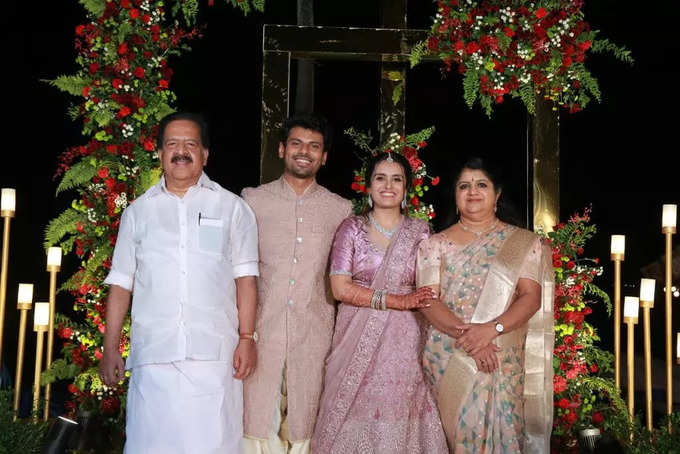 Ramesh Chennithala Son Marriage