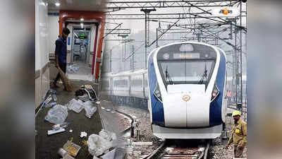 Vande Bharat Express : বন্দে ভারতে আবর্জনার স্তুপ! নিন্দায় সরব নেটিজেনরা