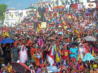 Tipra Motha : ভোটের ময়দানে ত্রিপুরার রাজপরিবারে সদস্য, জোটে লড়ছে BJP