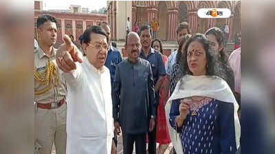 Governor CV Ananda Bose: দিল্লি থেকে ফিরেই ভবতারিণীর শরণে, দক্ষিণেশ্বরে পুজো রাজ্যপালের