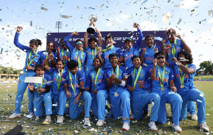 अंडर-19 महिला टी20 विश्व चैंपियन बनी भारतीय टीम