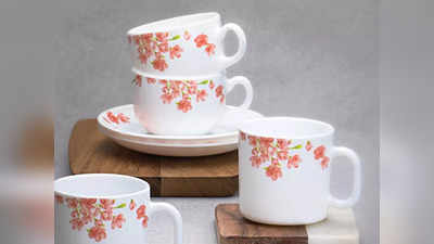 Tea Cup Set: खुद खरीदने से लेकर गिफ्टिंग तक के लिए बेस्ट हैं ये कप प्लेट, इनमें सर्व करें चाय और कॉफी