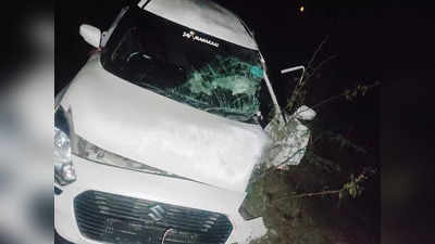 Hamirpur News: शादी समारोह से लौट रही कार अनियंत्रित होकर पुलिया से टकराई, दो की मौत, तीन गंभीर रूप से घायल