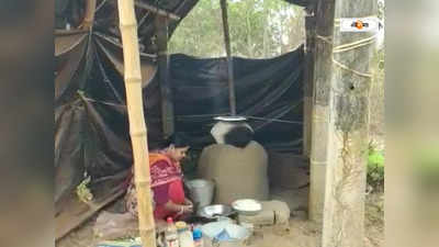 Mid Day Meal : অস্বাস্থ্যকর পরিবেশে চলছে খুদে পড়ুয়াদের রান্না, প্রশ্নের মুখে দাসপুরের অঙ্গনওয়াড়ি কেন্দ্র