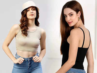 Cropped Tank Top: बोल्ड और फैंसी स्टाइल के लिए पहन सकती हैं ये टॉप, वर्कआउट के लिए भी हैं बेस्ट