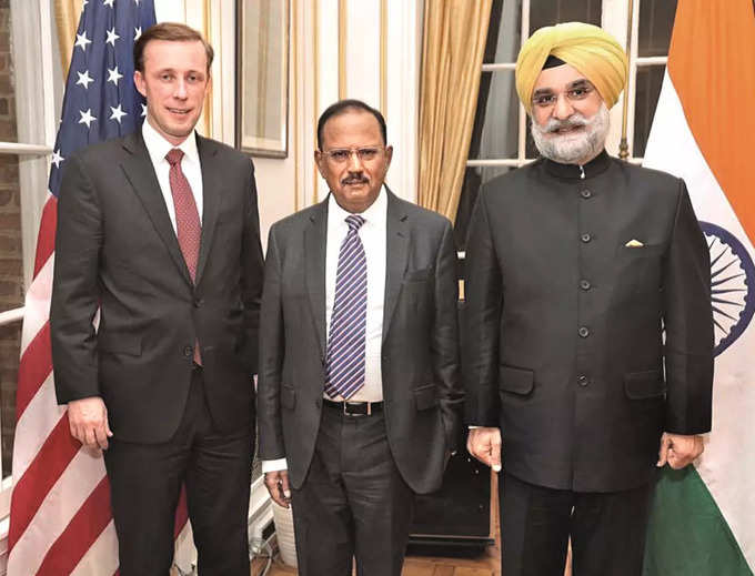 India, US NSAs Discuss Ways to Jointly Push Critical Tech.