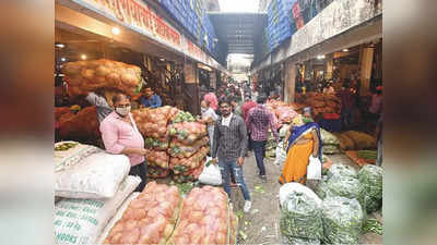 मोठी बातमी! मुंबईला भाजीपाला पुरवणारे APMC मार्केट बंद; माथाडी कामगारांचं कामबंद आंदोलन