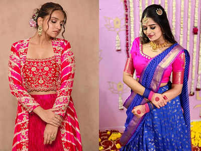 बेहद खास और डिजाइनर है Lehenga Saree का ये कलेक्‍शन, स्टाइल है इतनी प्‍यारी कि बस आप देखती रह जाएंगी