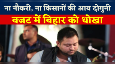 ना नौकरी... ना किसानों की आय दोगुनी, Tejashwi Yadav बोले- मोदी सरकार ने Budget में बिहार को धोखा दिया