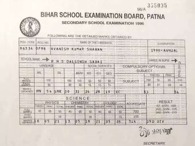 शेयर कर चुके हैं अपनी 10वीं की मार्कशीट