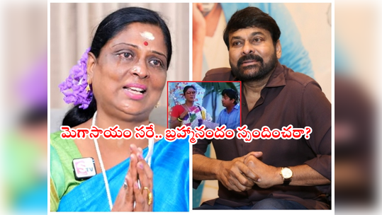 Chiranjeevi: నటి పాకీజాకి మెగాస్టార్ ఆర్ధికసాయం.. బ్రహ్మానందం గురించే చర్చ 