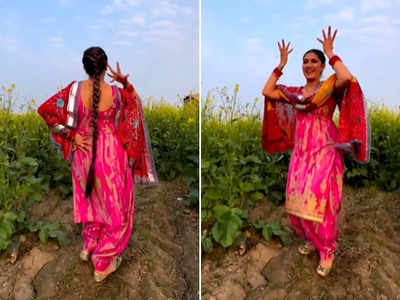 Viral Video: सपना चौधरी ने सरसों के खेत में किया धांसू डांस, अदाओं ने जीता पब्लिक का दिल!