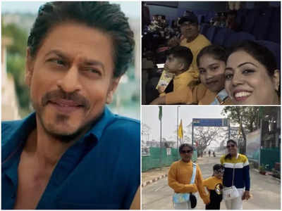 Shah Rukh Khan Fan: ऐसी दीवानगी देखी नहीं कहीं... पठान देखने फैमिली संग बांग्‍लादेश से इंडिया आ गया जबरा फैन