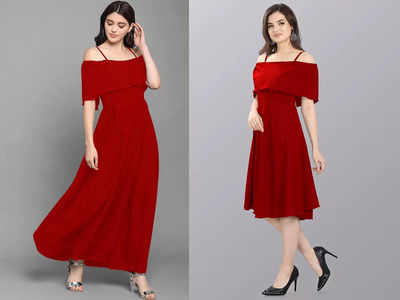 Women Red Dress: गर्लफ्रेंड को गिफ्ट करने के लिए बेस्ट रहेंगी ये ड्रेस, Valentine Day के लिए हैं पर्फेक्ट चॉइस