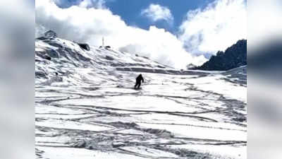 Ski adventure: औली में स्की का रोमांच 23 फरवरी से, कम बर्फबारी से बढ़ाई गई तारीख
