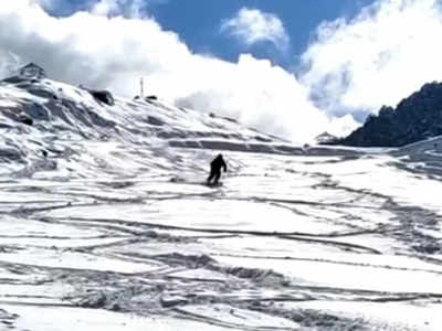 Ski adventure: औली में स्की का रोमांच 23 फरवरी से, कम बर्फबारी से बढ़ाई गई तारीख